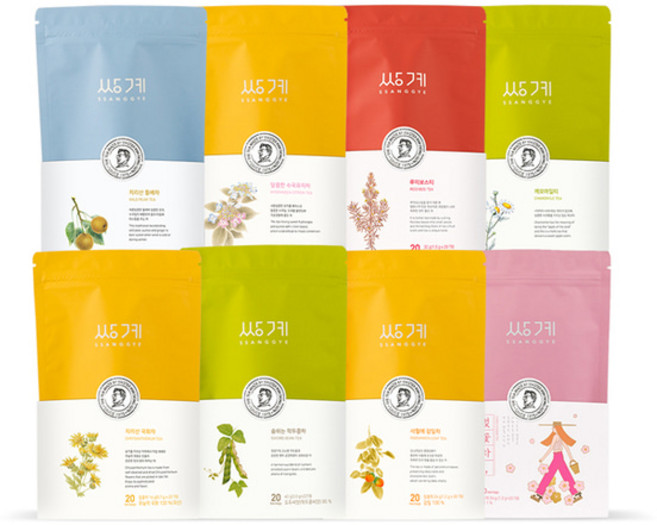 맛있는 쌍계명차 신파우치 삼각티백 20티백 골라담기, 작두콩차, 20개입, 1개, 1g, 1g