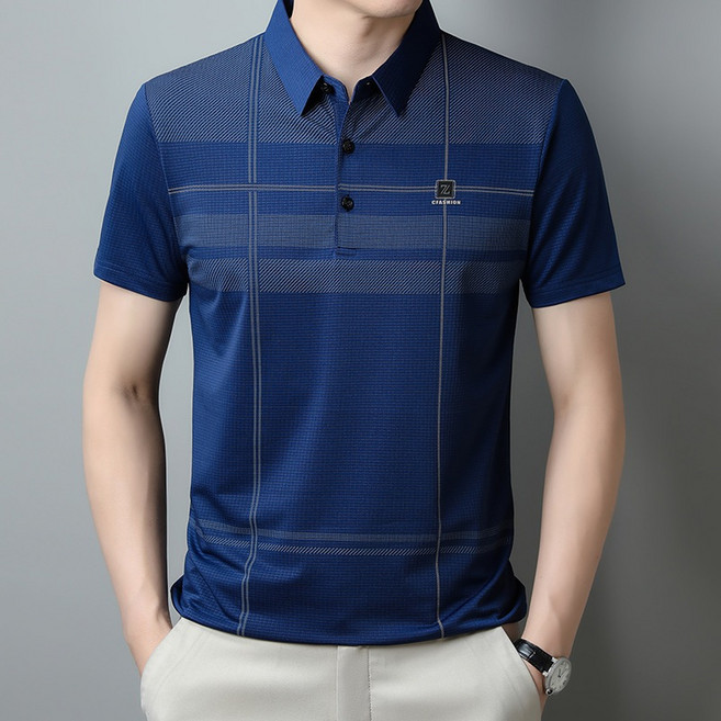 ATSTYLE 彈力POLO衫 速乾透氣親膚 適合男士