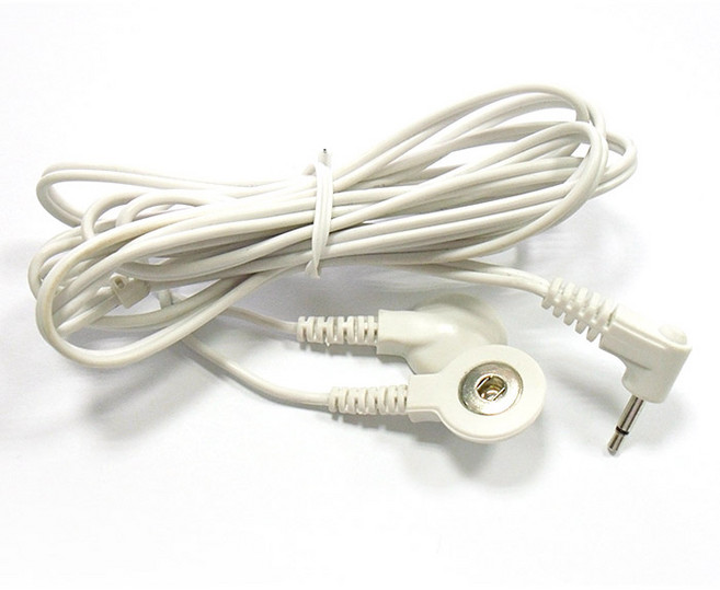 저주파 마사지기 패드 케이블 코드 플러그 단추형 2.5mm, 주문상품- 연결선/단추형/2.5, 1개, 케이블/단추/2.5