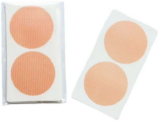 一次性男士胸貼 隱形防凸點運動胸貼, 1個, 膚色