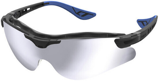 OTOS 오토스 B-813XRB 블루 차광안경 유색보안경 눈보호 고글 자외선차단 용접안경, B-813XRB(블루), 1개