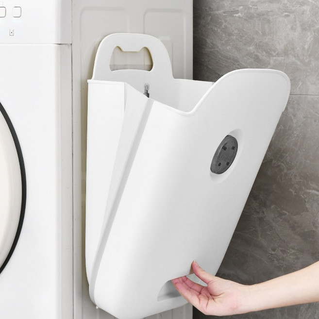 ACMER 대용량 접이식 세탁빨래바구니 욕실바구니 벽걸이빨래바구니