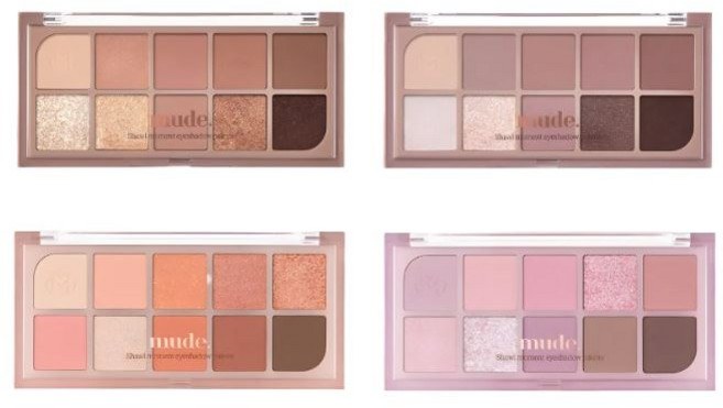 뮤드 숄 모먼트 아이섀도우 팔레트 4종 중 택1, 1개, 04 라일락모먼트