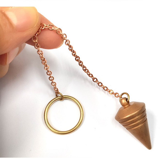 기모아 중형 수맥추 펜듀럼 펜듈럼 수맥탐지기 수맥탐사추, 1개