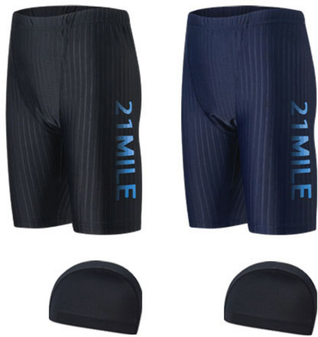 21마일 남아용 아동 주니어 초등학생 5부 수영복