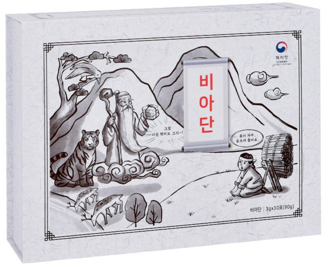 비아단 [특허권 획득] 활력증진 지구력 향상 [공식인증된 남성활력제] 호로파 산수유 구기자 오미자 토사자 익지인 인삼 숙지황 계피 생강 산삼배양근 아연 아르기닌 함유, 90g, 1박스