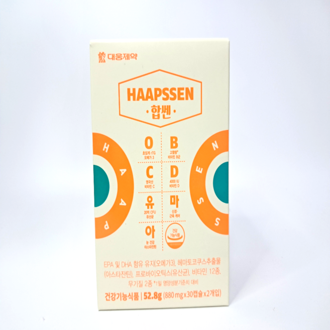 [국내최초 7 IN 1 건기식] 대웅제약 합쎈 오-비-씨-디-유-마-아, 1개, 60정