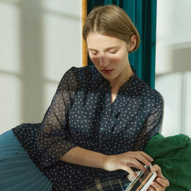 [1종]쿨샤벳 블라우스