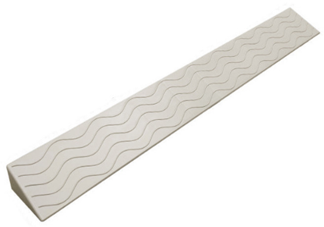 라인테크 방문턱 문턱 받침대 문턱경사판 도어턱받침, 미색, 1개