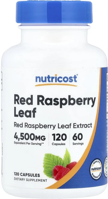 프리미엄상품 Nutricost 레드 라즈베리 잎 캡슐 120정(캡슐 1정당 150mg) 끝내주게잘나가는상품, Nutricost레드라즈베리잎캡슐120정캡슐1정당150, 1개 - 쿠팡