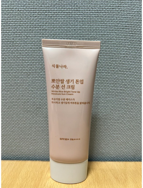 식물나라 산소수 생기 수분 톤업 선크림 100ml SPF50+ PA++++ [클렌징폼 샘플증정], 1개
