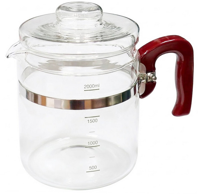 샤먼탑웰약탕기-내열직화유리약탕기 (HR2000N)2L, 1개, 2000ml