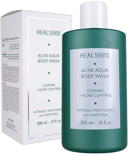 (모든피부사용) 등드름 바디워시 힐시드 아크네 아쿠아 바디워시 300 ml (민감성+저자극 임상), 1개, 300ml - 쿠팡