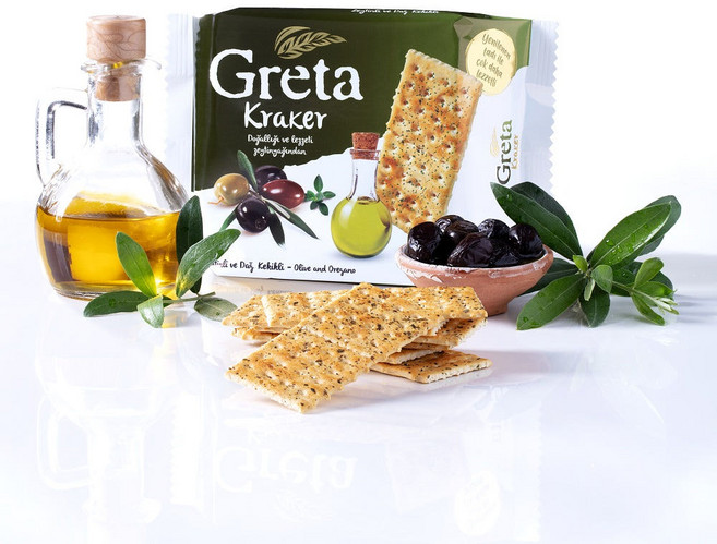 솔렌 그레타 크래커 올리브 오레가노, 120g, 2개
