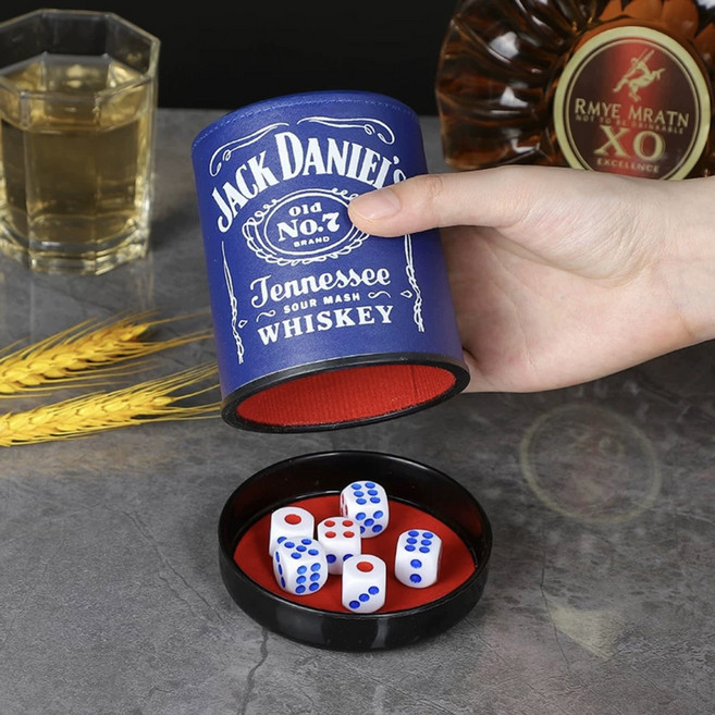 다이사이 위게임 위 중형 식보 미디 다각형 TRPG 반자동 바텐더 흔들기, 12 음소거 블루잭 데니 베이스 위 6개 증정, 1개