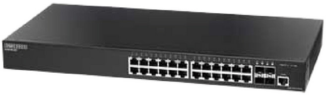 Edgecore ECS2100-28T 24埠 Gigabit L2 智慧網管型交換器