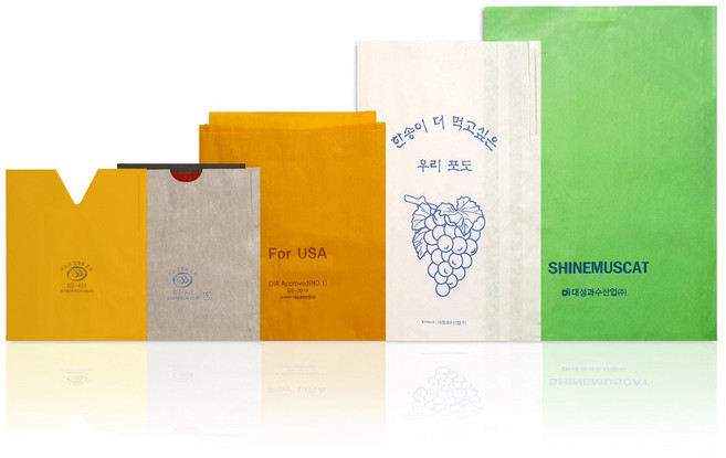 과수봉지 복숭아 사과 배 포도 샤인머스켓 과수봉투 100매 핀부착, 1개, 복숭아100매