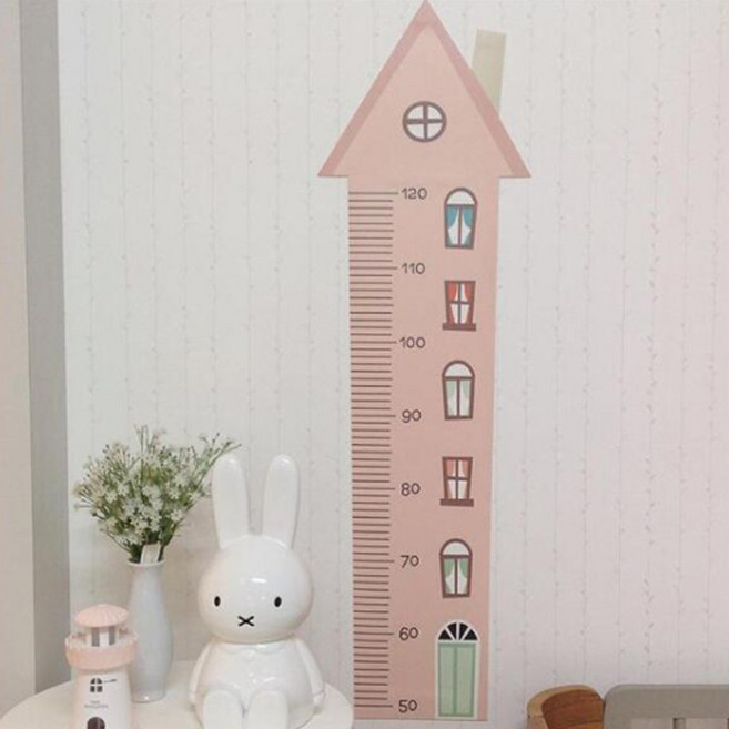 올샵 키측정 키재기 페이퍼, 핑크하우스