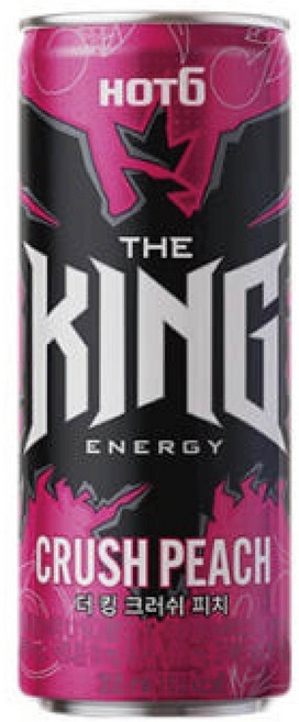 핫식스 더킹 크러쉬 피치, 355ml, 12개