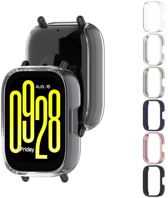 오시아드 스마트 워치 보호 범퍼 쉴드, 1개, 투명