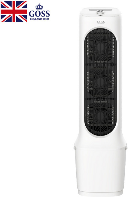 영국 16도 급속냉각 냉풍기 대형 이동식 에어컨 저소음 BLDC모터 가정용, 매트화이트 14L