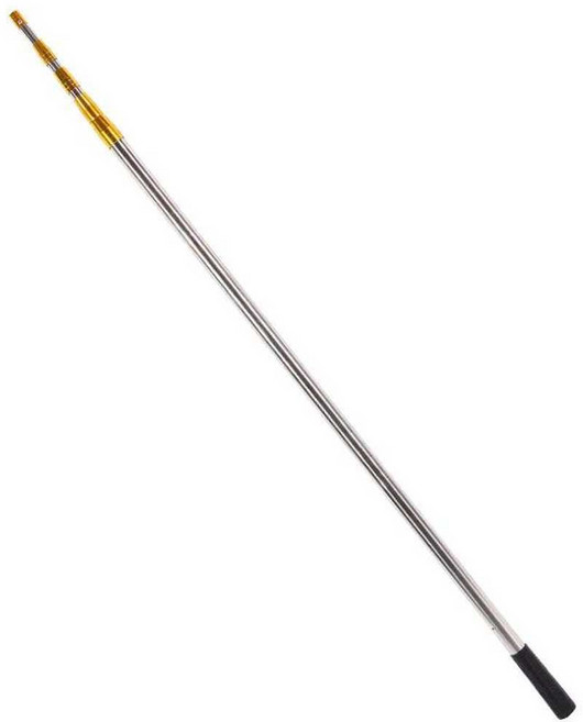 깃발대 깃봉 태극기봉 망사 거물 깃대봉 흰색을 미터 삼각, 1개, A. 옐로우 .5m 과일 따는 도구