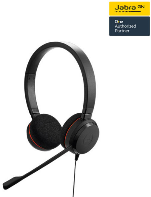 자브라 정품 Evolve 20 Stereo 유선헤드셋/헤드셋/USB 헤드셋/인강용 헤드셋/어학용 헤드셋/노트북헤드셋/컴퓨터헤드셋/화상회의헤드셋, USB-A 타입 UC