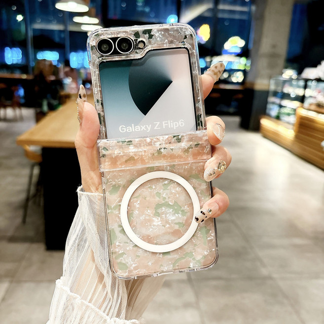 윰스모르 힌지보호 맥세이프 갤러시 Z 플립 케이스