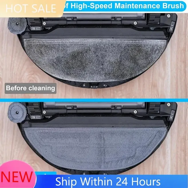 ~2025 Trendmaintenance 브러시 워터 필터 및 로보락 S8 Maxv 울트라 로봇 진공 청소기 부품 용 스크러버, 01 As Shown