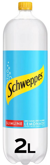 영국 슈웹스 Schweppes Lemonade 슬림라인 레몬에이드 드링크, 1개, 2L