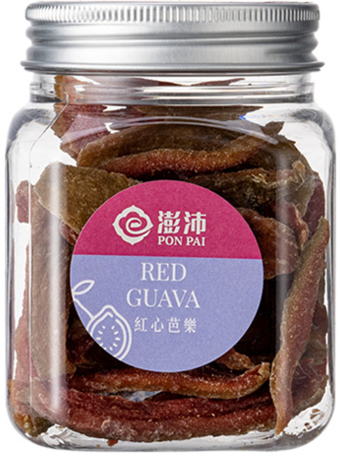 澎沛 紅心芭樂乾, 1個, 小方瓶(110g), 110g