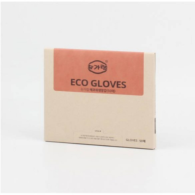 슈가랩 에코 위생장갑, 50개입, 2개