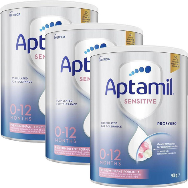 압타밀 프로시네오 센서티브 1 2단계, 3개, 900g