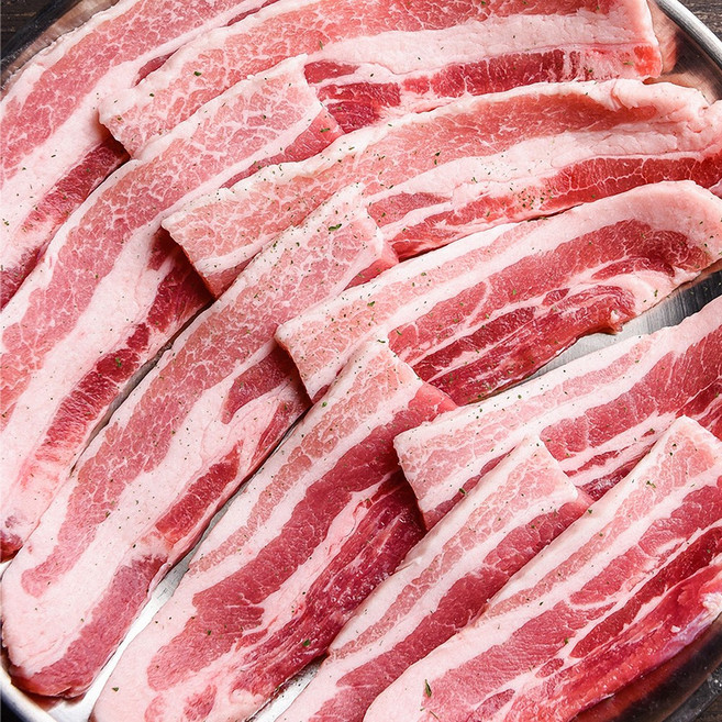 한돈 구이용 돼지고기, 1개, 한돈 삼겹살 구이용 300g