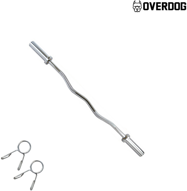 오버독 1200 중량봉 ez바 고급형, 크롬, 1개, 9.5kg