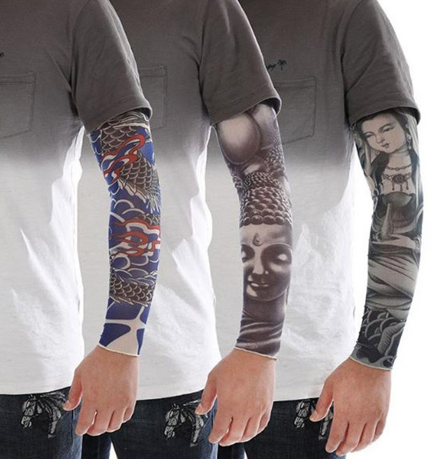 자외선차단 여름 문신토시 패션 타투 팔토시 쿨토시 min+701KL