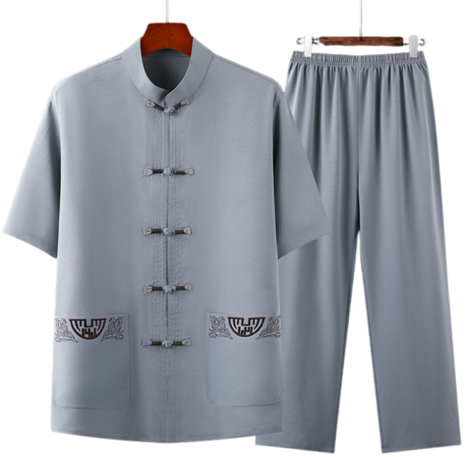 남자 면마자수 세트 아빠 의류 50대60대70대 남자생활복장