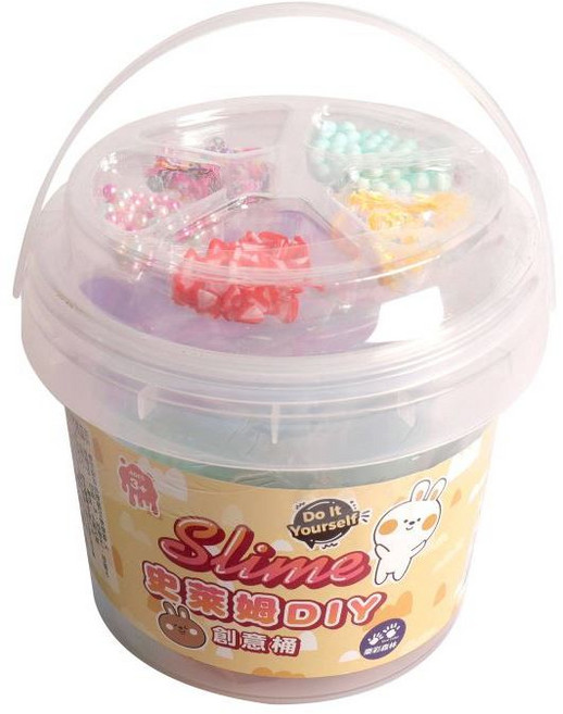 樂彩森林史萊姆DIY創意桶, 1個, 樂彩森林史萊姆DIY創意桶-大