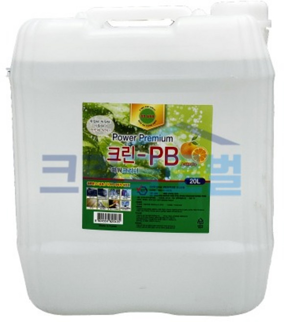 크린피비 다목적세정제 20L 오렌지향 저자극 고농축 피비원, 1개
