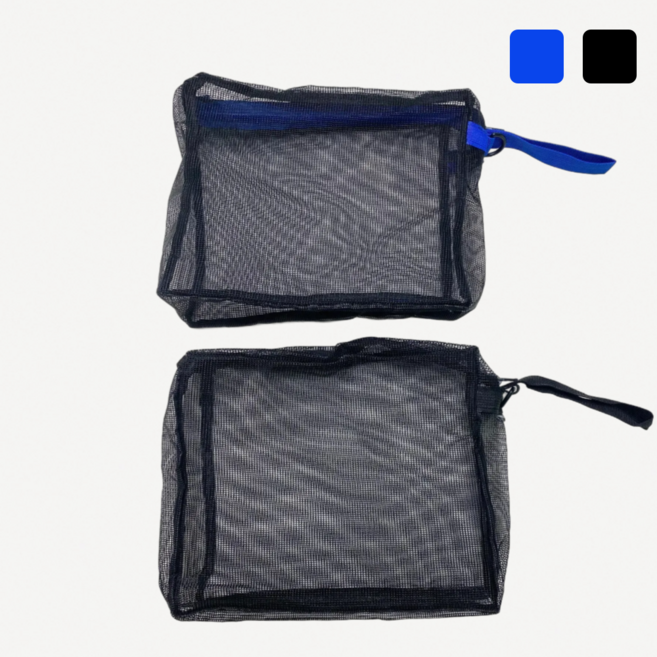 스쿠버 다이빙 세척가방 망가방 메쉬백 장비 악세사리, 검정