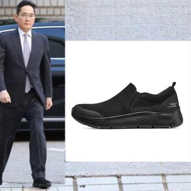 이재용 스케쳐스 편한신발 고워크 족저근막