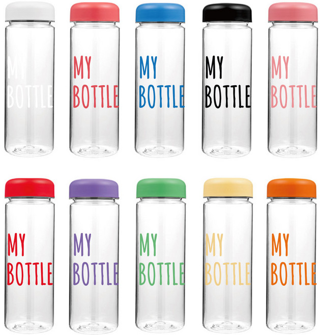 국내제작 마이보틀 트라이탄 아이스 500ml 350ml 물통 물병 주문 제작, 350ml_진레드, 1개, 진레드