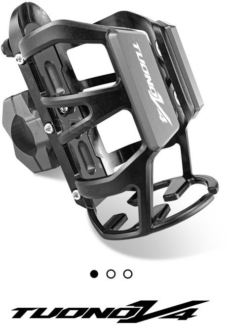 바이크 오토바이컵홀더 거치대 Aprilia Tuareg 660 Tuareg660 Tuono V4 오토바이 음료 물병 케이지 홀더 워터 컵, 13 Titanium-Tuono-V4, [13] Titanium-Tuono-V4