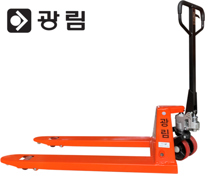 광림 핸드파레트 트럭 수동 지게차 핸드자키 01_KP 2.0-550x800 (2톤), 1개