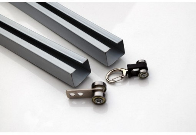 천막레일 천막설치용 특수레일 대형사이즈 커튼레일, B타입