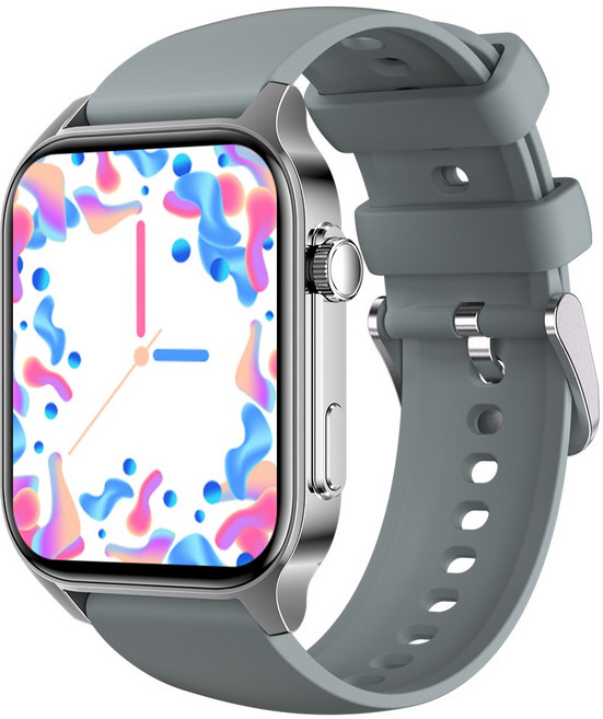 블루투스 통화 웨어러블 스마트워치 X5S, 실버