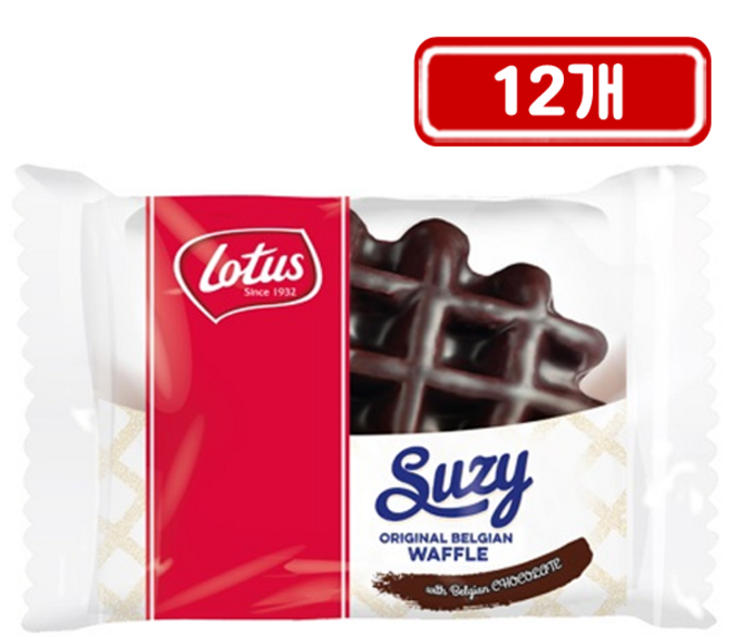 PB 벨기에 초코맛 와플 57g, 12개