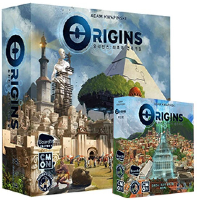 [보드엠] 오리진스 본판+확장 고대의 불가사의 세트, 단품, 1개, 상세 설명 참조