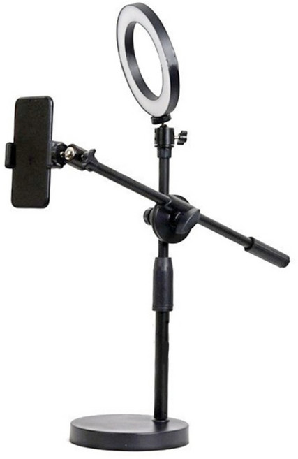 나팔래옹 칼각 수직촬영 거치대 + 링라이트 16cm, 1개