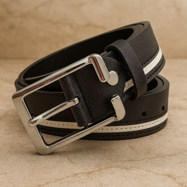 에쉬울프 정장 캐주얼 남녀공용 소가죽 골프 벨트